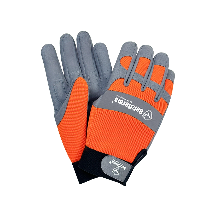 Gants de protection anti-coupure double couche Holzfforma, gauche & droit, taille M