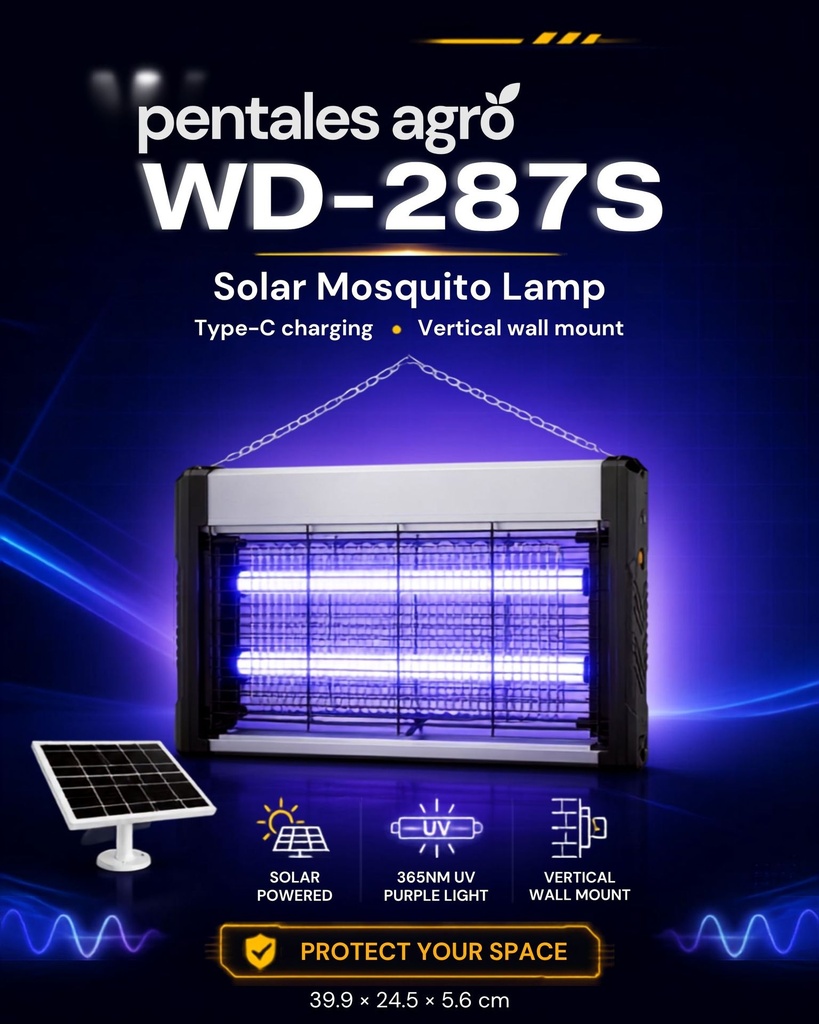 [PA-0131] DESTRUCTEUR D'INSECTES SOLAIRE WD 287S