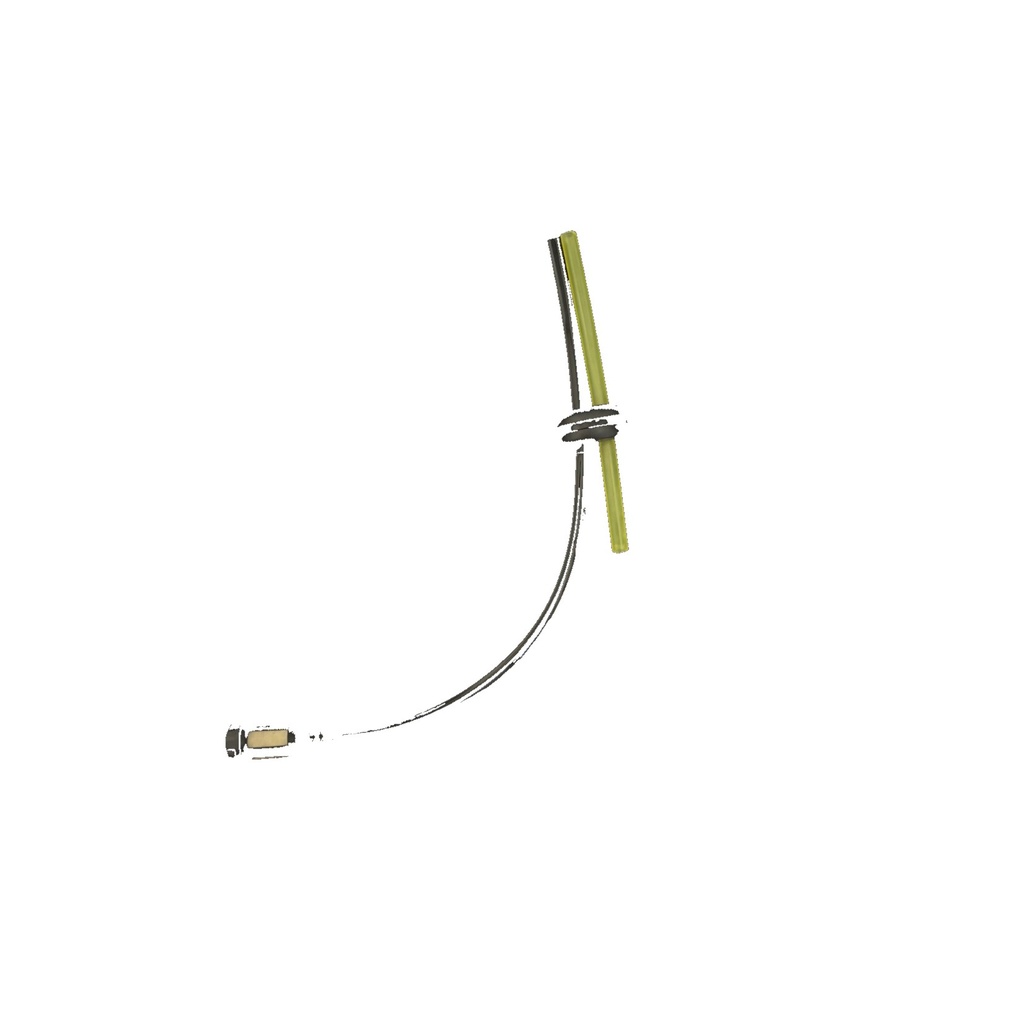 [PA-0111] Ensemble durite d'essence avec filtre dans le réservoir pour débroussailleuses chinoises 43cc/52cc