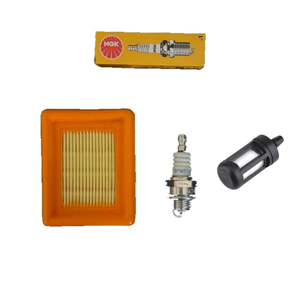[PA-0143] Kit d'entretien complet compatible avec Stihl modèle FS120, FS200, FS250, FS300, FS350, FS400, FS450
