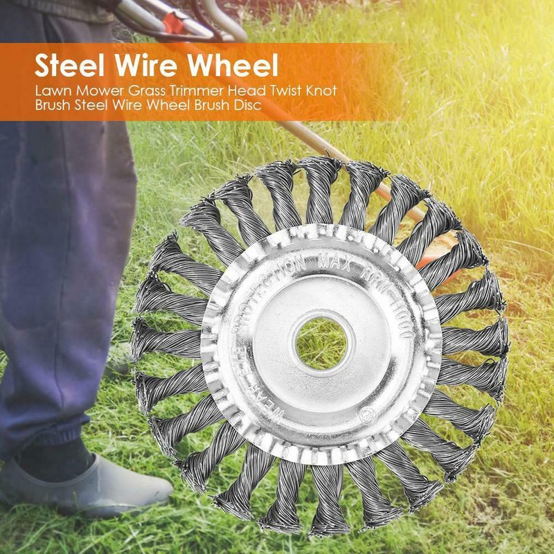 [PA-0239] 6" Steel Wire Trimmer Head Universal (25.4mm Bore)